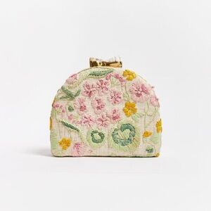 PAMELA MUNSON X RILEY SHEEHEY Straw Clutch / Crossbody